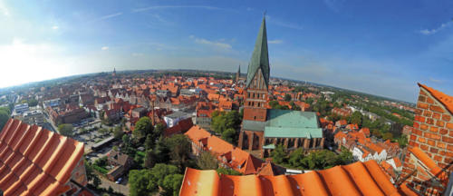 Lüneburg, Blick vom Wasserturm