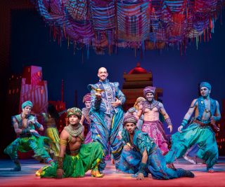 premiere of Disneys Aladdin at Stage Apollo Theater